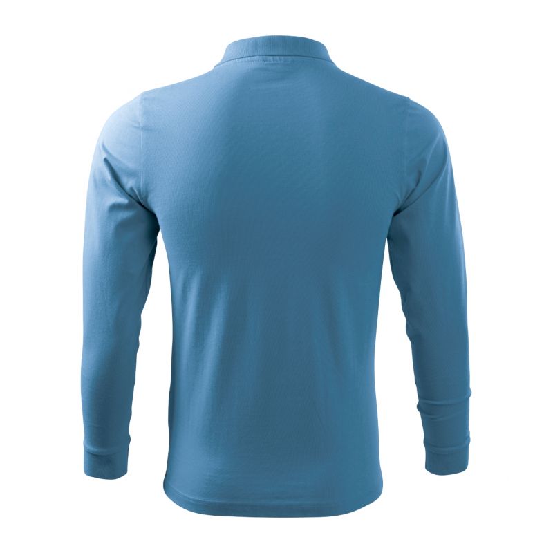 Malfini Polo Single J. LS azure