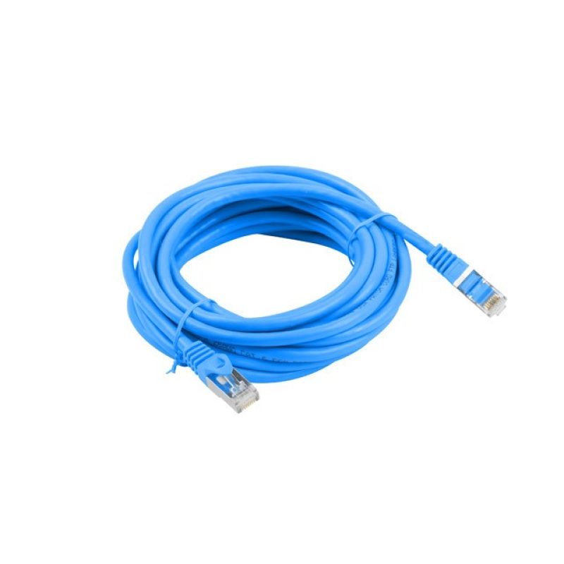 LANBERG PATCHCORD FTP CAT.6 10M BLUE FLUKE PASSED PCF6-10CC-1000-B