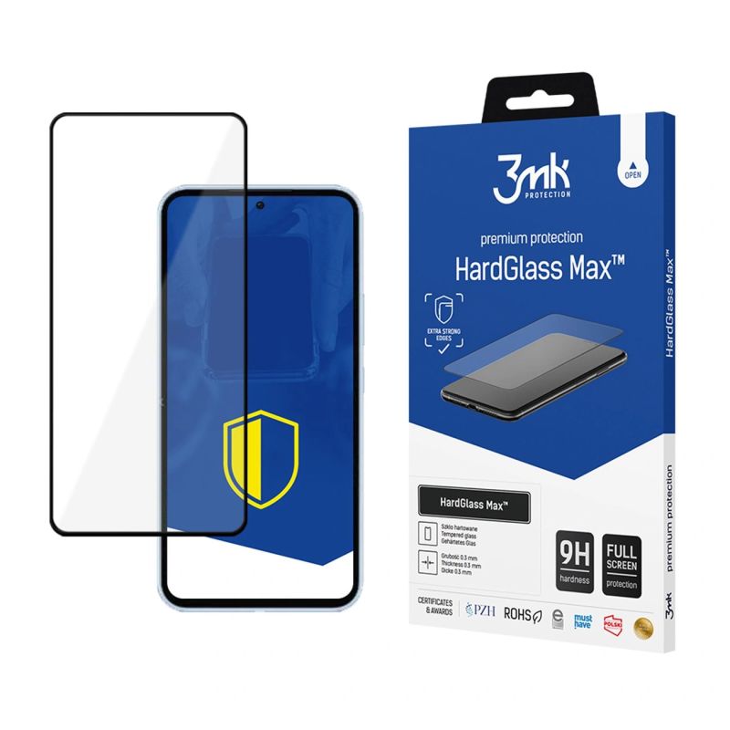 3mk HardGlass Max tempered glass for Samsung Galaxy A54 5G