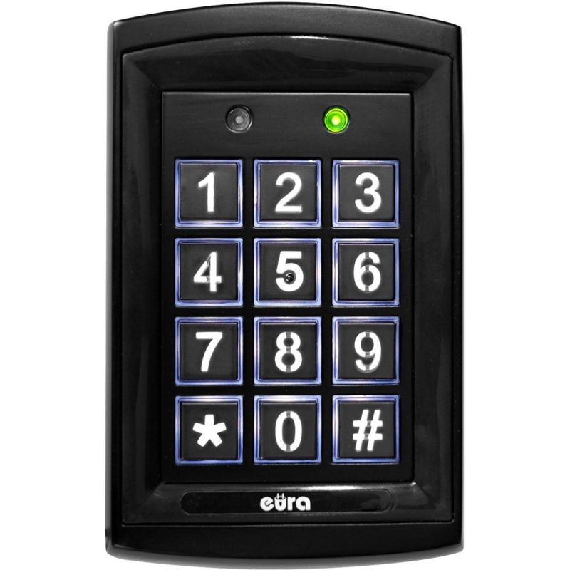 EURA AC-20C7 black combination lock
