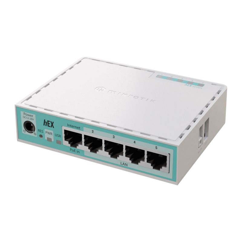 Mikrotik hEX Gigabit Ethernet Router White