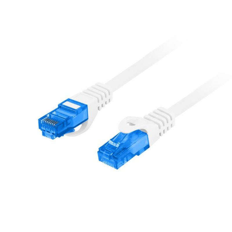 LANBERG S/FTP CAT.6A PATCH CORD 20 M WHITE LSZH CCA (FLUKE PASSED) PCF6A-10CC-2000-W