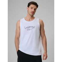 4f Maglietta regular sleeveless with print