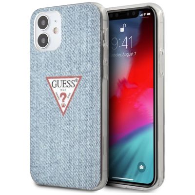 Guess Jeans iPhone mini blue/light hardcase Collection