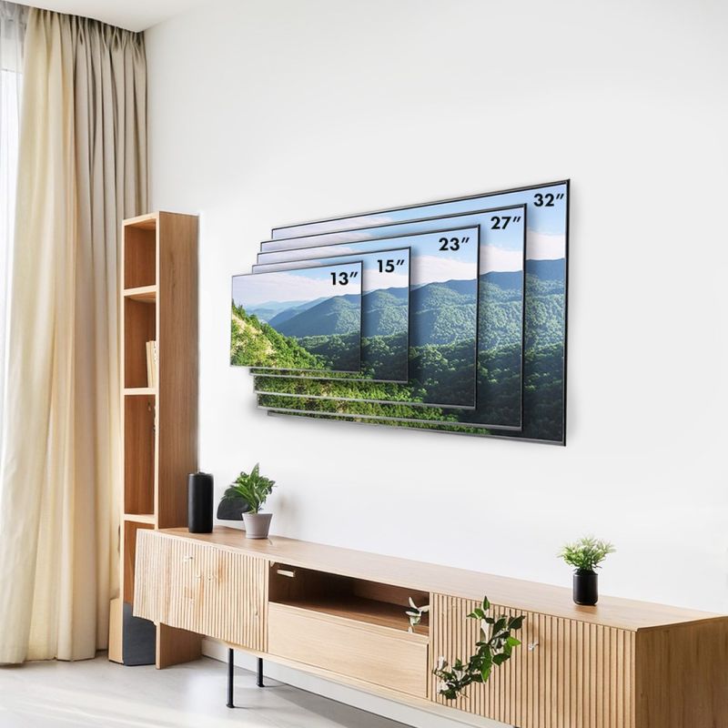 MACLEAN MOUNT FOR TV OR MONITOR MAX. VESA 100X100, 13-32", 30KG, BLACK MC-417