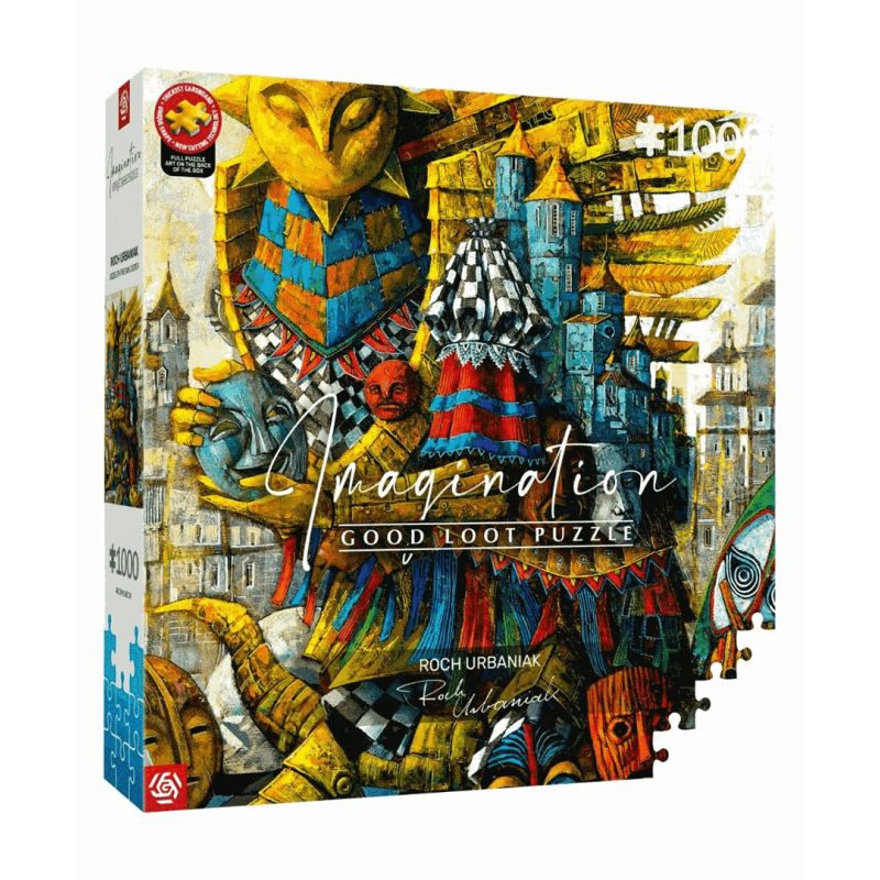 Good Loot Imagination Puzzle: Roch Urbaniak - Gezelth the Sunny Clown, 1000 pieces
