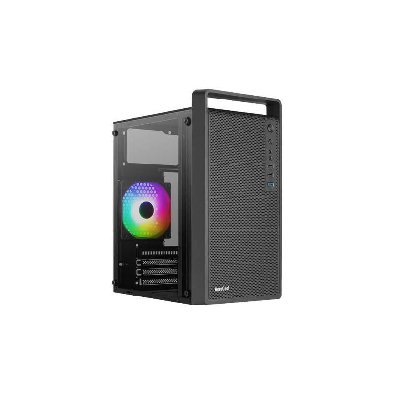 AEROCOOL PGS CS-109-G-BK-v1 FRGB CASE black