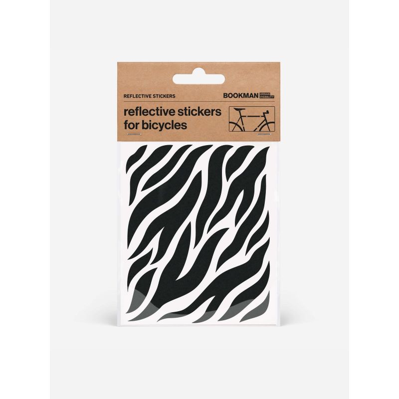 BOOKMAN Reflective Stickers Zebra Sticker