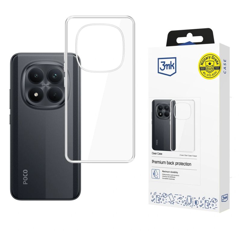3mk Clear Case for Xiaomi Poco M8 Pro 5G - transparent