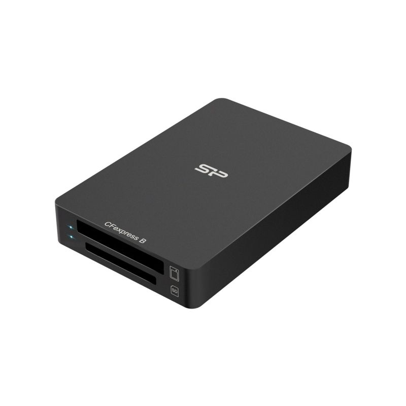 Silicon Power CreatePro BS10 CFexpress Type B and SD 4.0 10Gbps Black Card Reader