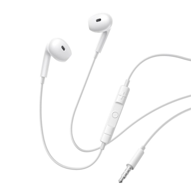 Baseus Encok HZ19 Wired In-Ear Headphones with Mini Jack - White