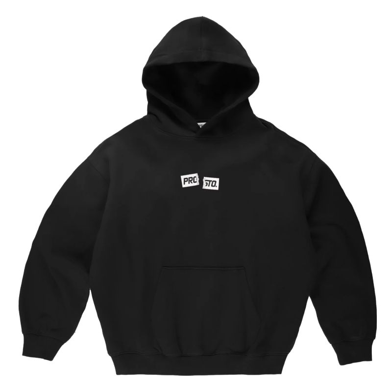 Prosto Crack Box Logo Hoodie KL261MSWE2041 Black L