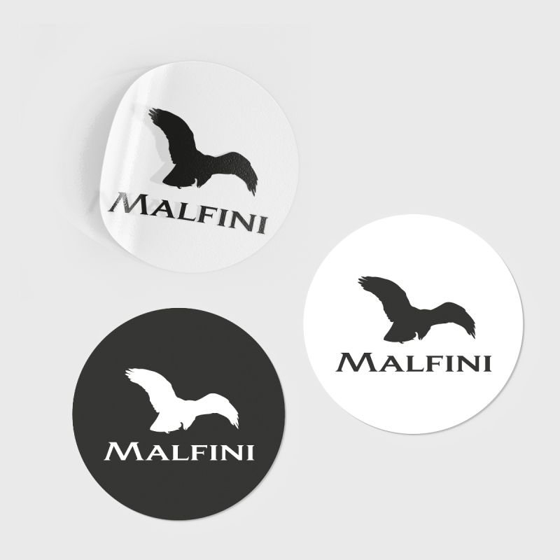 MALFINI sticker (black)