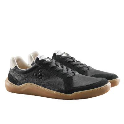 Vivobarefoot Sneakers gobi II premium leather obsidian