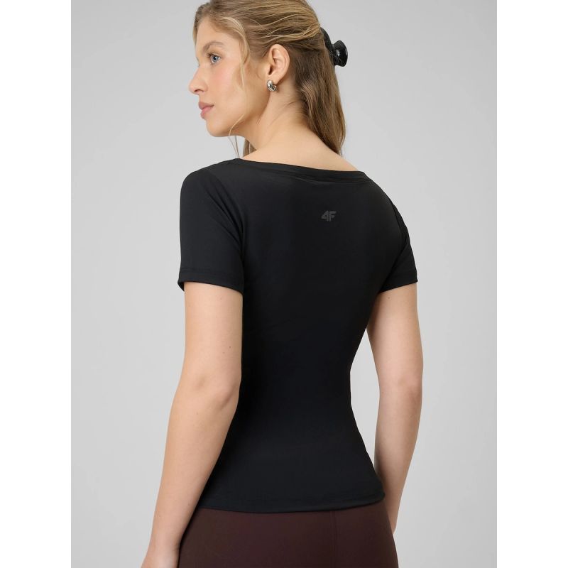 4f Maglietta slim plain
