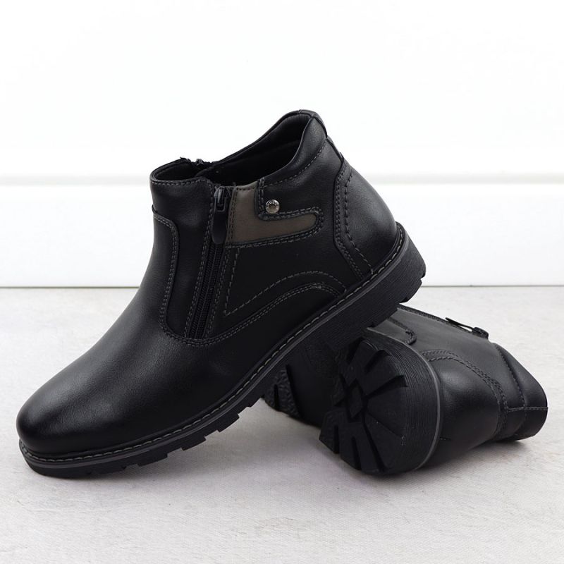 VanHorn Stivali Warm-Lined Zip-Up Ankle VanHorn