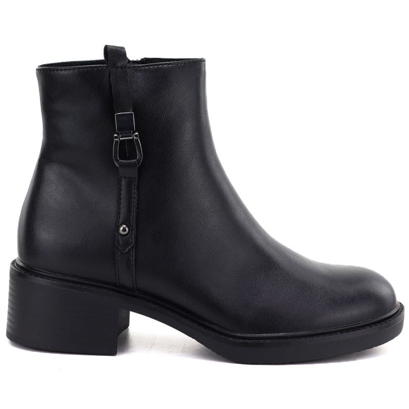 Leone Stivali Sergio Leone leather block ankle