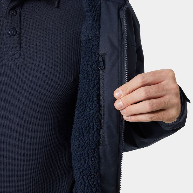 Helly Hansen Giacca Crew Hooded Pile