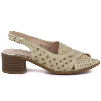 M. Daszyński Sandali Comfortable with block heel M.Daszyński