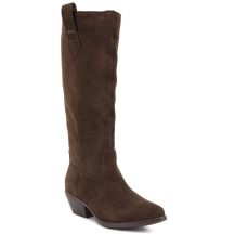Big Star Stivali leather cowboy chocolate Big Star