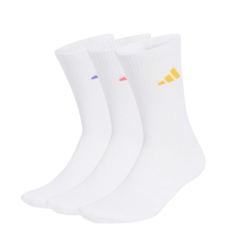 adidas Cushioned Sportswear Crew Socks 3 Pairs White KQ6760