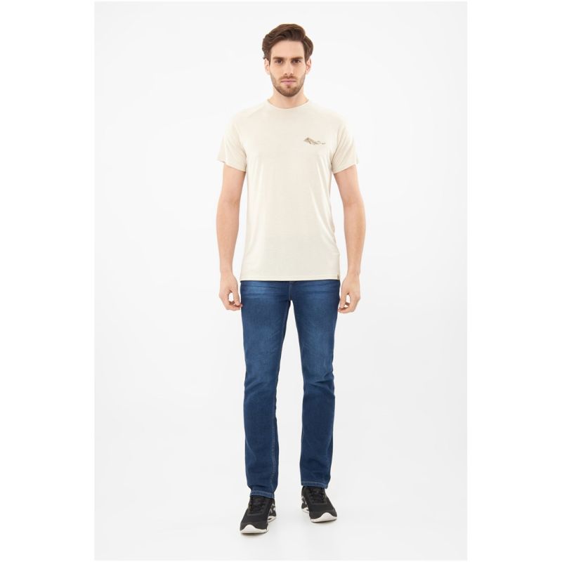 VIKING Likelo Man Bamboo men's T-shirt beige XL