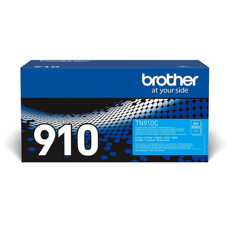 Brother TN-910C toner cartridge 1 pc. Original Cyan