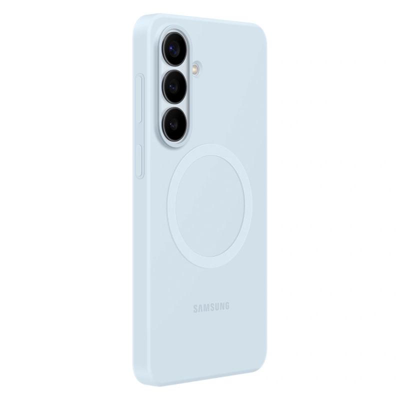 Samsung Silicone Magnet Case for Samsung Galaxy S26+, compatible with MagSafe - blue