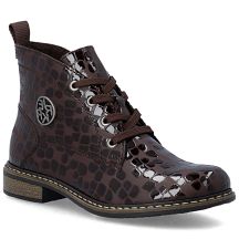 Rieker Stivali patent leather ankle, Rieker