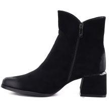 Potocki Stivali suede high-heeled ankle Potocki