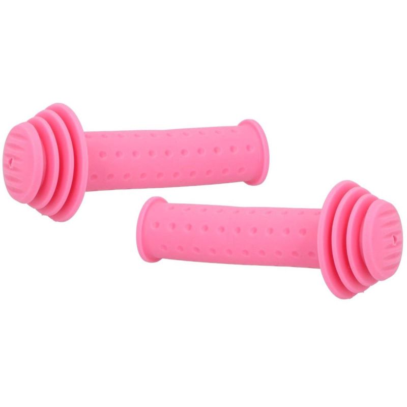 HANDLEBAR GRIPS 115MM DUNLOP PINK