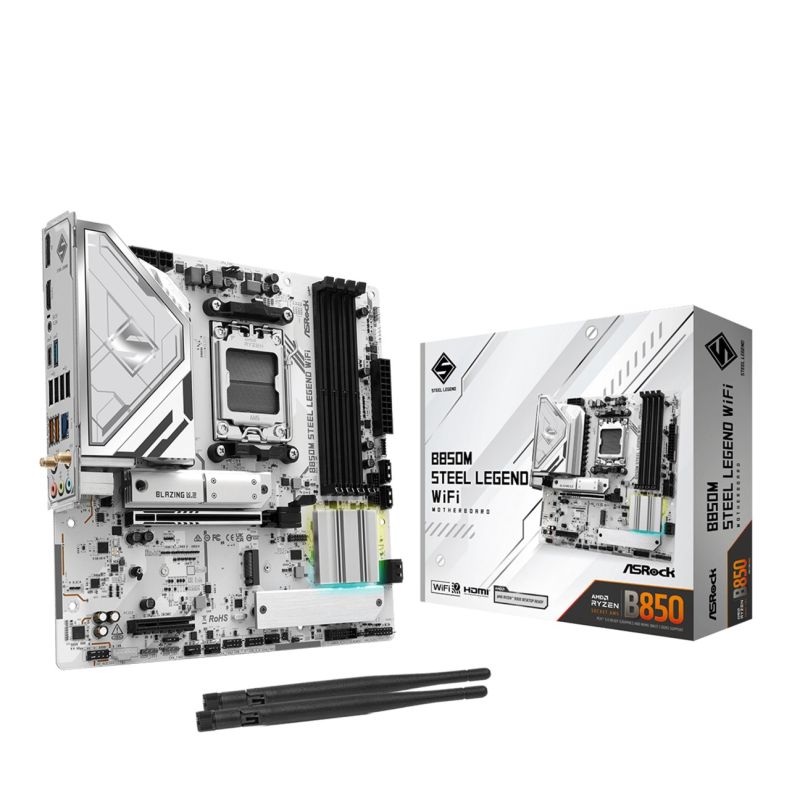 ASRock B850M Steel Legend WiFi Motherboard