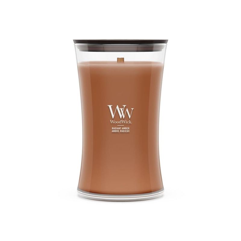 RADIANT AMBER WOODWICK Large Candle