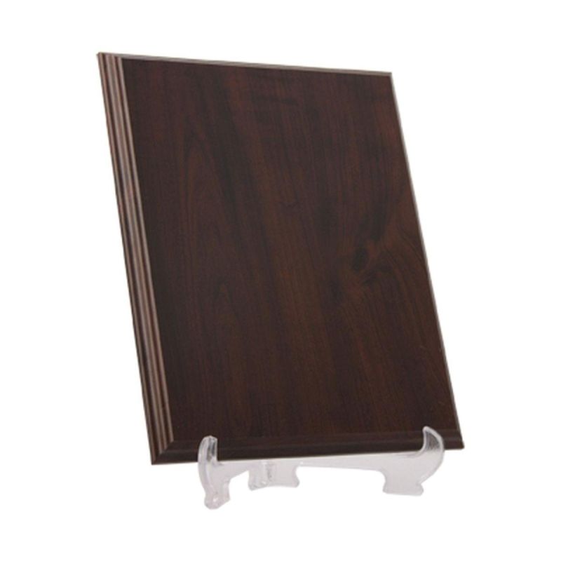 Plastic backing 380x305 brown