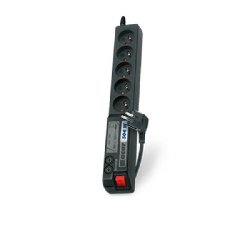 Acar 504WF EMI/RFI surge protector strip (3m; black)