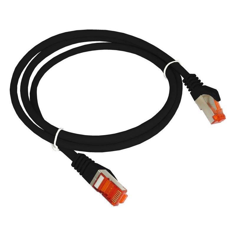 ALANTEC PATCH-CORD F/UTP CAT.6 PVC 0.5M BLACK