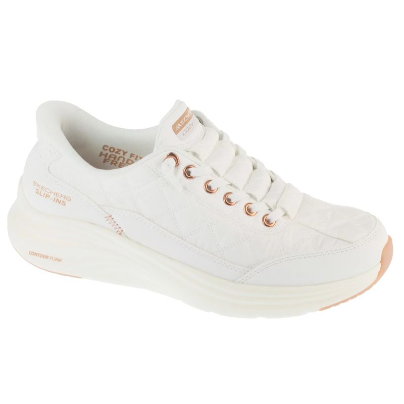 Skechers Slip-ins: Contour Foam – Golden Hour 150413-WTRG White 36