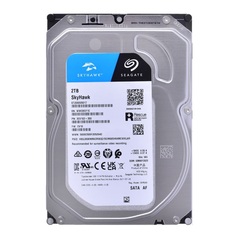 Seagate SkyHawk 2TB 3.5" SATA HDD ST2000VX017
