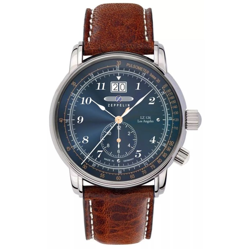 Men’s ZEPPELIN LZ126 Los Angeles 8644-3 Watch + BOX