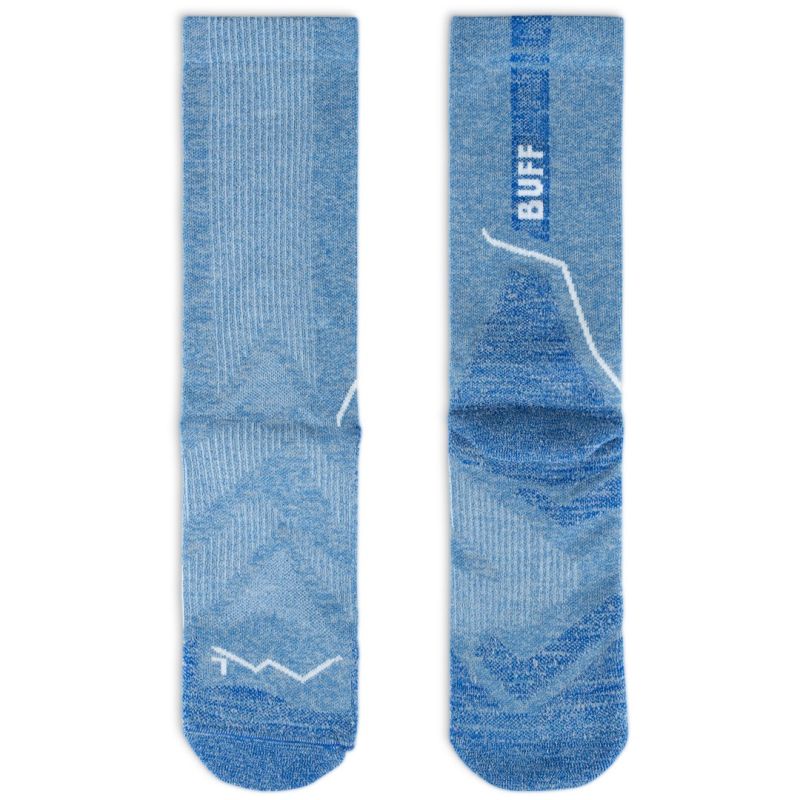 Buff DRYFLX® CREW SOCK DC WASHED BLUE S 36/38