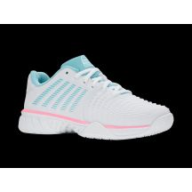 K- Swiss Sneakers K-swiss HB padel white/soft neon blue/neon buble GUM-M