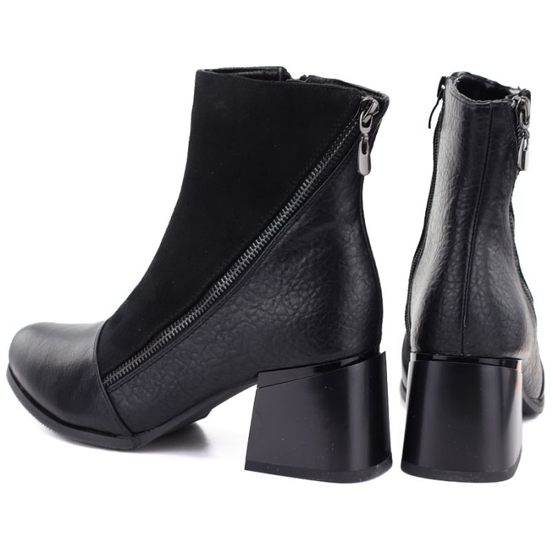 M. Daszyński Stivali insulated ankle with block heel, M.Daszyński