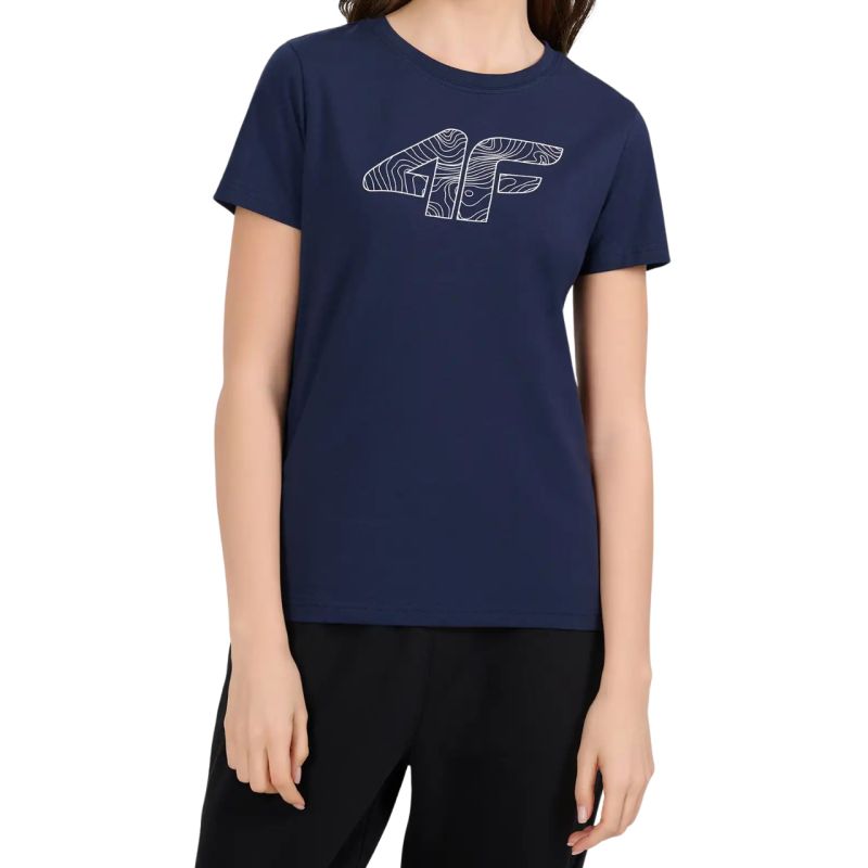 Women's T-shirt 4F F3309 navy blue 4FWMM00TTSHF3309 31S