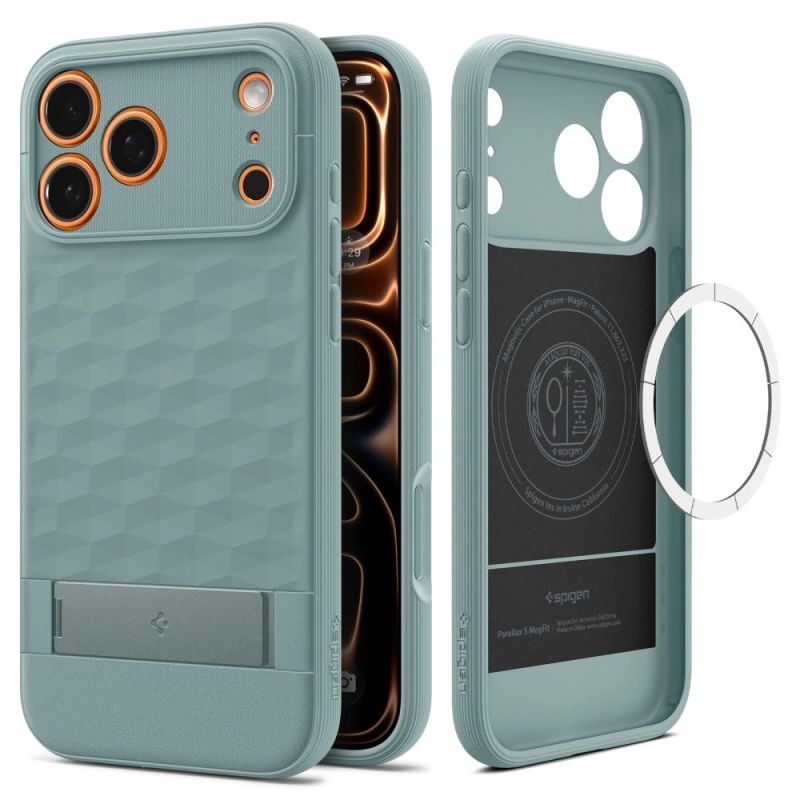 Spigen Parallax "S" MagSafe Case for iPhone 17 Pro Max - Green
