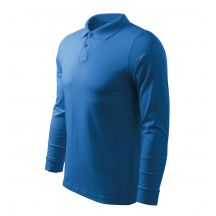 Malfini Polo Single J. LS azure