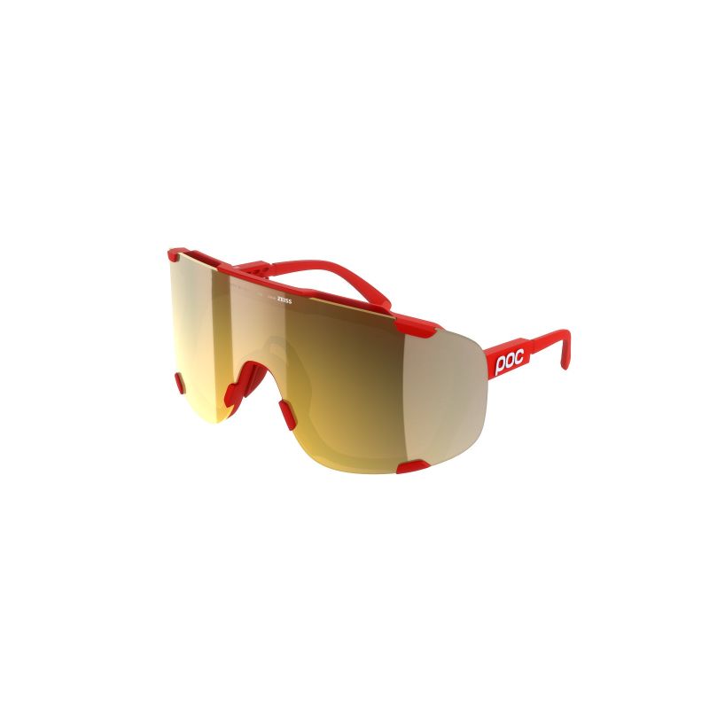 POC Devour Cycling Glasses Red Cat 2