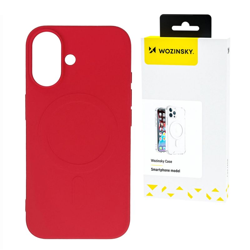 Liquid Silicone Case MagSafe for Samsung Galaxy S25 Ultra - Red