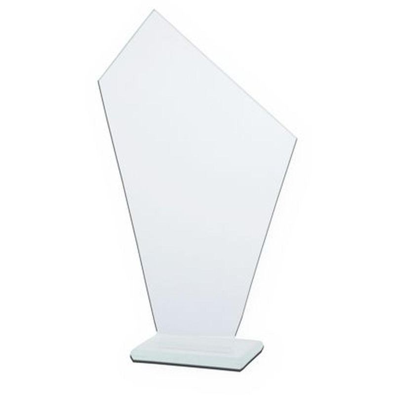 Glass trophy