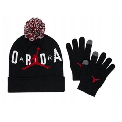 AIR Jordan Cappello Youth Set Winter Air Jordan Essential Pom Set