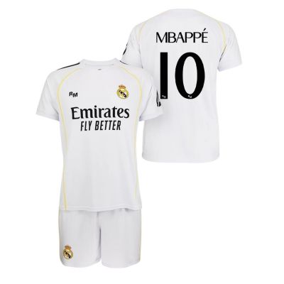 Real Madryt Camicia Real Madrid set Mbappe box
